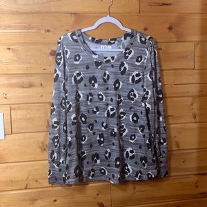 Maurice’s 24/7 leopard long sleeve